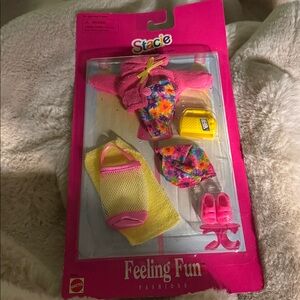 1997 FEELING FUN Fashion for Barbie's Sister STACIE Beach Outfit 68648